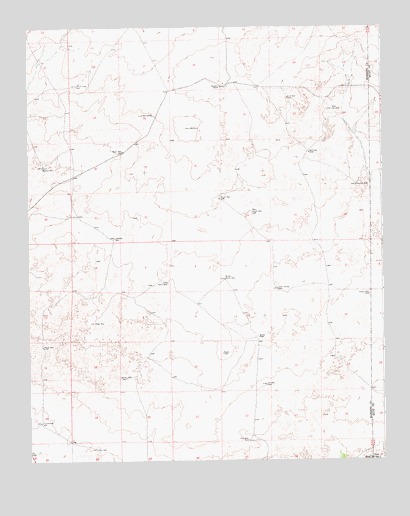 McCarty Ranch, NM USGS Topographic Map