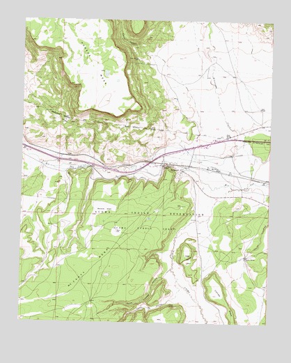 McCartys, NM USGS Topographic Map