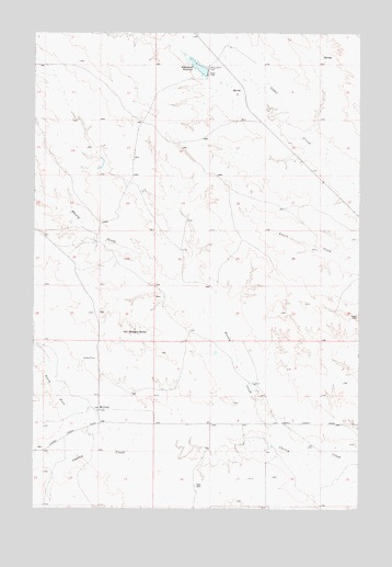 McCloud, MT USGS Topographic Map