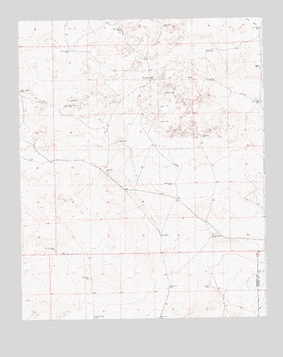 McCloy Ranch, NM USGS Topographic Map