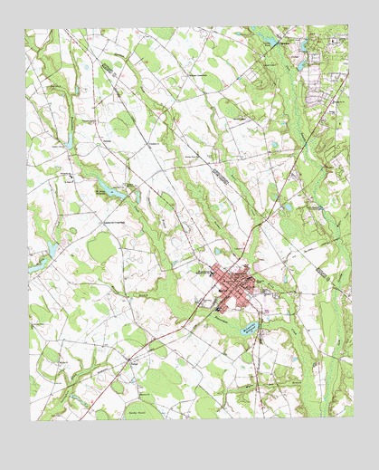 McColl, SC USGS Topographic Map