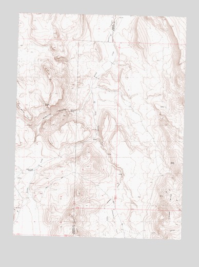 McConnel Canyon, NV USGS Topographic Map