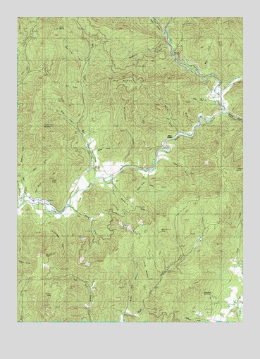McConville Peak, OR USGS Topographic Map