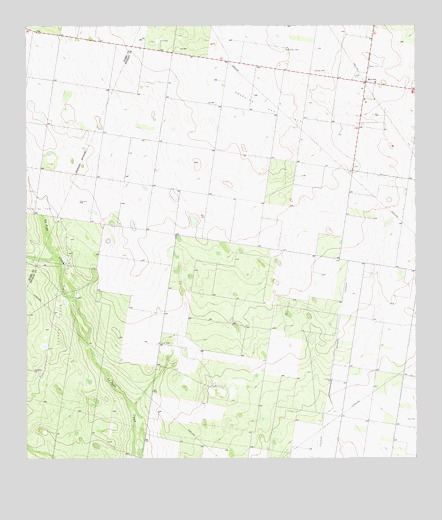 McCook, TX USGS Topographic Map