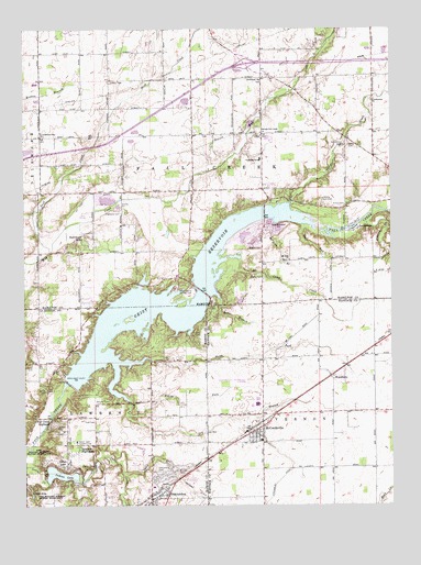 McCordsville, IN USGS Topographic Map