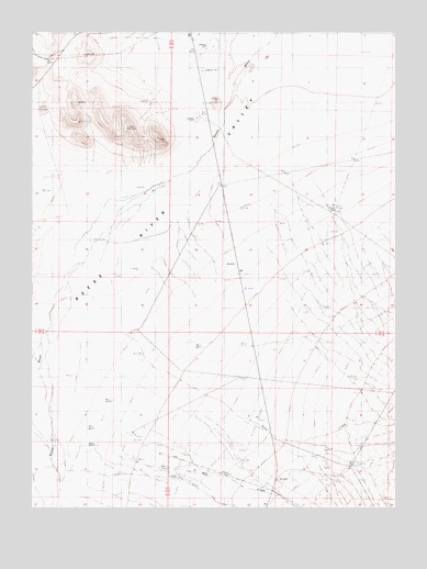 McCoy NE, NV USGS Topographic Map