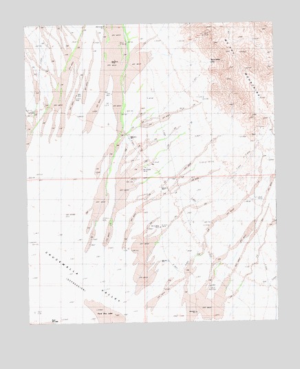 McCoy Spring, CA USGS Topographic Map