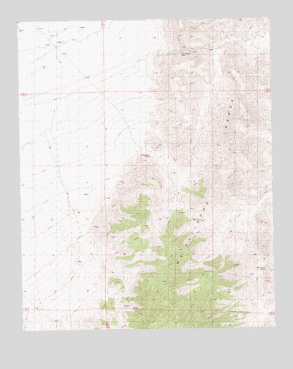 McCullough Pass, NV USGS Topographic Map