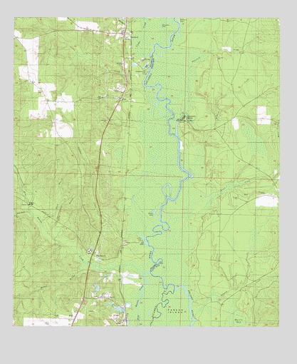 McDavid, FL USGS Topographic Map