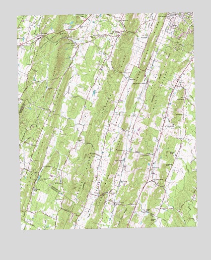 McDonald, TN USGS Topographic Map
