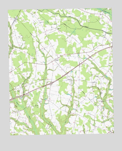 McDonald, NC USGS Topographic Map