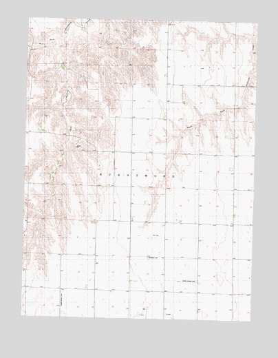 McDonald NE, KS USGS Topographic Map