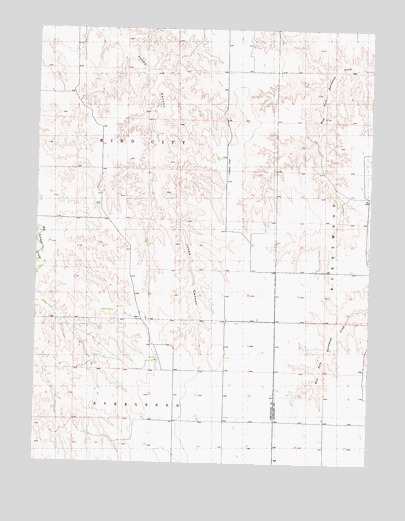 McDonald NW, KS USGS Topographic Map