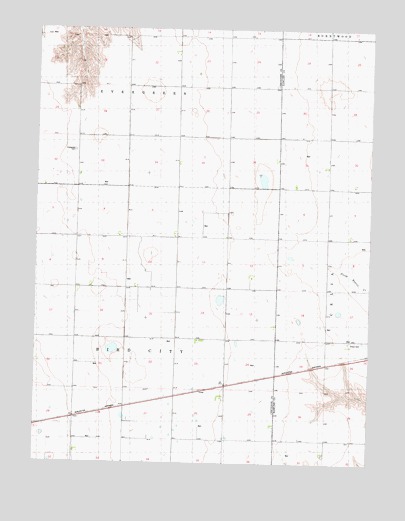 McDonald SW, KS USGS Topographic Map