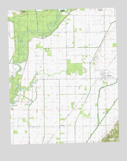 McDougal, AR USGS Topographic Map