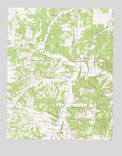 McDowell, MO USGS Topographic Map