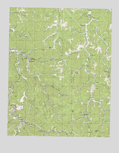 McDowell, KY USGS Topographic Map