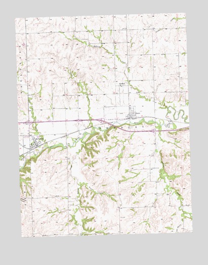 McFarland, KS USGS Topographic Map