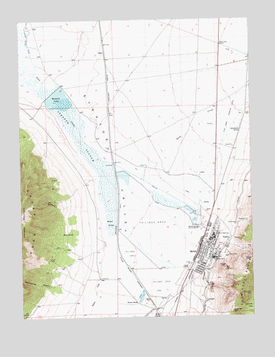 McGill, NV USGS Topographic Map