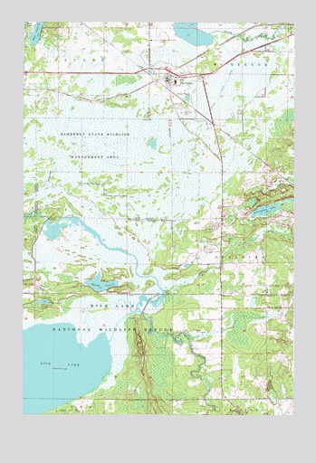 McGregor, MN USGS Topographic Map