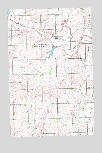 McGregor, ND USGS Topographic Map