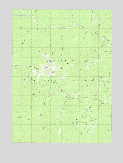 Bear Peak, CA USGS Topographic Map