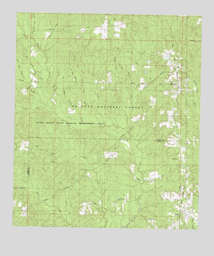 McHenry, MS USGS Topographic Map