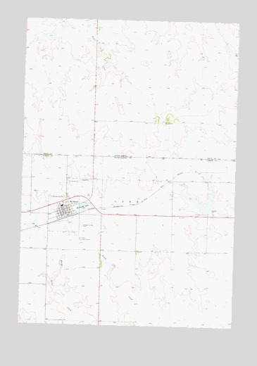 McIntosh, SD USGS Topographic Map