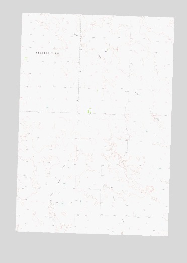 McIntosh SW, SD USGS Topographic Map