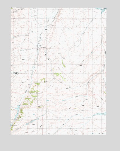 McKay Hollow, UT USGS Topographic Map