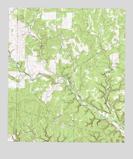 McKegan Draw, TX USGS Topographic Map