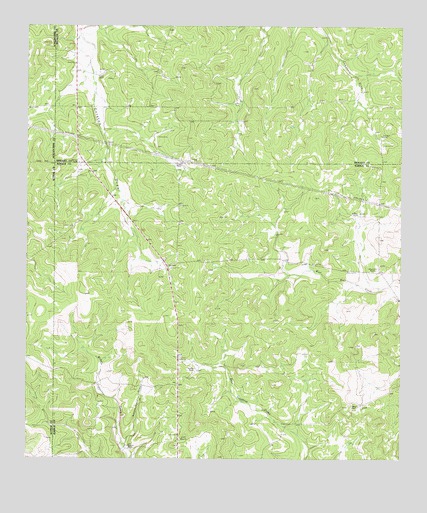 McKegan Draw NE, TX USGS Topographic Map