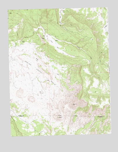 McKenna Peak, CO USGS Topographic Map