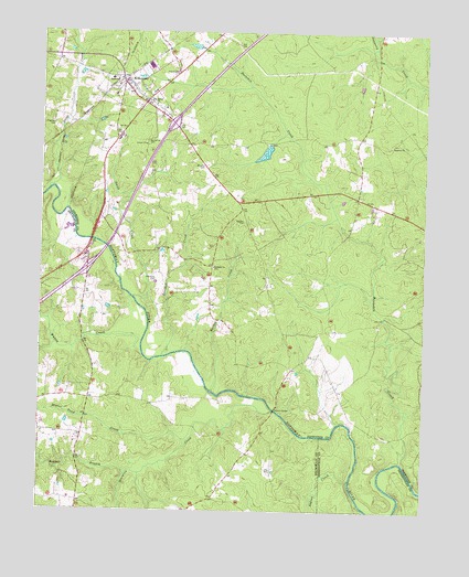 McKenney, VA USGS Topographic Map