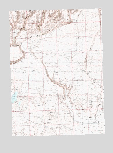 McKinney Butte, ID USGS Topographic Map