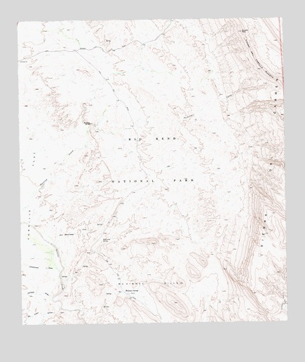 McKinney Springs, TX USGS Topographic Map