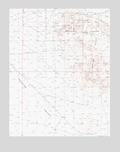 McKinney Tanks, NV USGS Topographic Map