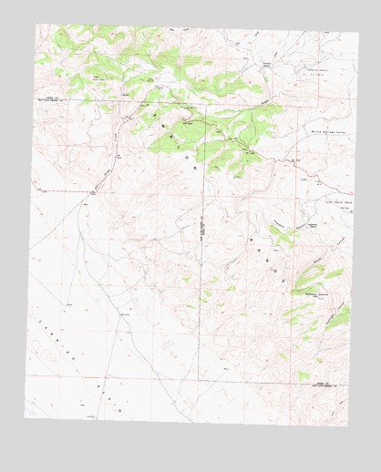 McKittrick Summit, CA USGS Topographic Map
