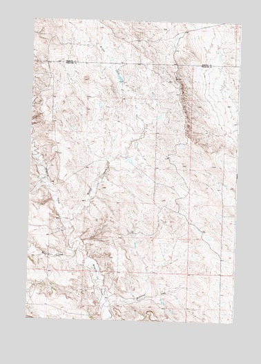 McKonkey Creek, MT USGS Topographic Map