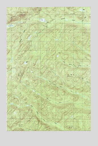 McLean Mountain, ME USGS Topographic Map