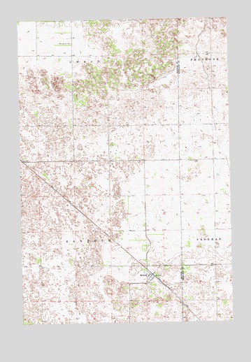 McLeod, ND USGS Topographic Map