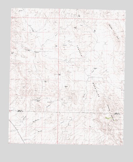 McLeod Tank, NM USGS Topographic Map