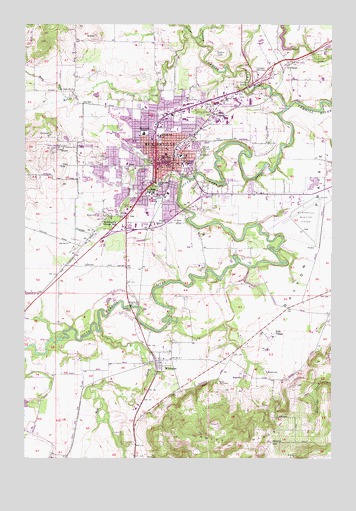 McMinnville, OR USGS Topographic Map