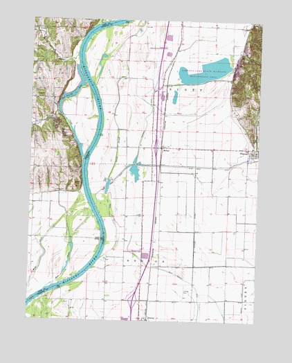 McPaul, IA USGS Topographic Map
