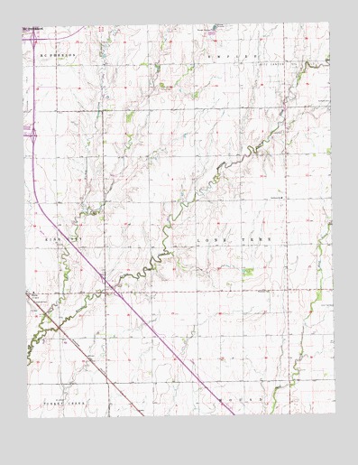 McPherson SE, KS USGS Topographic Map