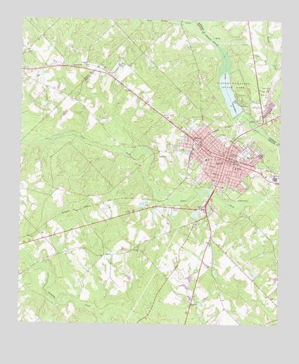 McRae, GA USGS Topographic Map