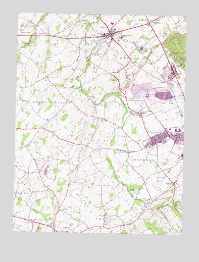 McSherrystown, PA USGS Topographic Map