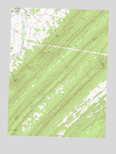 McVeytown, PA USGS Topographic Map