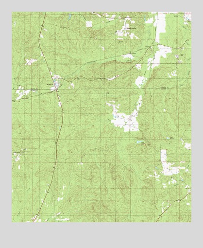 McWilliams, AL USGS Topographic Map