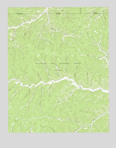 McWilliams Canyon, NM USGS Topographic Map